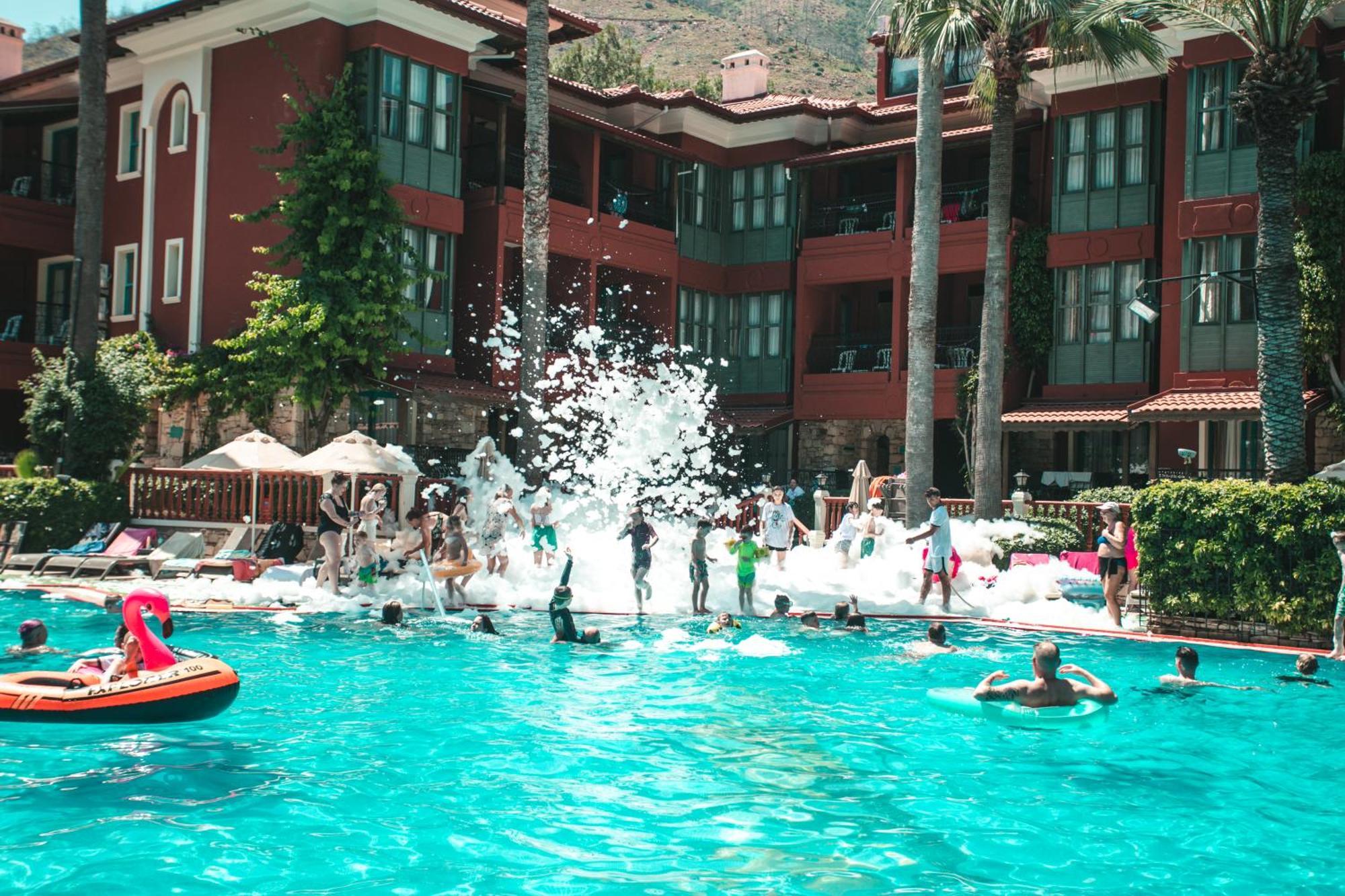 Grand Aquarium Aparthotel Marmaris Bagian luar foto